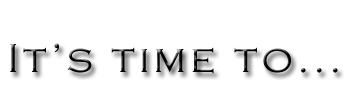 It's Time